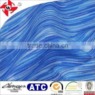 Luxury tear-resistant yarn-dyed fabric/ polyester spandex fabric for garment