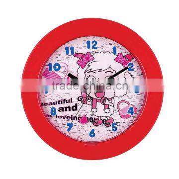 Cheap Plastic Frame Promotion Wall Clock