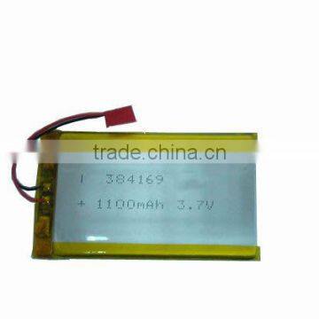 384169 3.7V 1100mAh Lipo Battery for Tablet PC 43116123