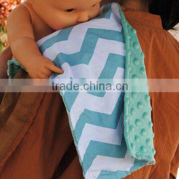 100% Cotton Size of 21cmX45cm Anti Pilling Mint White Easy Burp Cloth Quality Choice