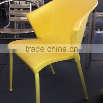 Plastic chair foshan manufacturer stacking living room chair YP-P17