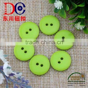 28L Round style 2 hole plastic fashion button for sweather