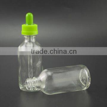 60ml Round Clear Glass Bottle for Essential Oil E-liquids photo-5