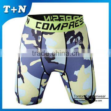 mens sublimation printing gym shorts