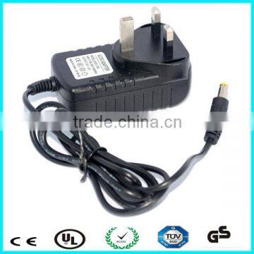 13.5V 1.33-1.6A UK Style plug 3 prong dc power adapter