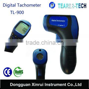 New arrival digital Tachometer (50~500mm) laser rpm meter for car and motorcycle TL-900