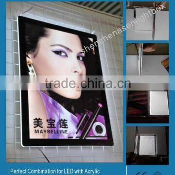 Shenzhen China Factory New Style Advertising LED Board Magnetic Light Display Boxes