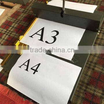 Home business pizza box creasing and folding machine