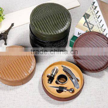 Promotional 5pcs Metal Stainless Steel Wine Cocktail Shaker Bar Tool Set for Gift photo-6