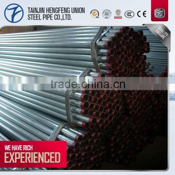 hot sale pre galvanized scaffolding tube hot sale manufactory