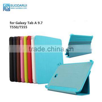 Stand Cover Leather case For samsung Galaxy Tab A 9.7 T550 T555