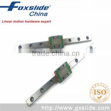 Exporter Miniature Ball Bearing Linear Guide MGW5C / MGW7C / MGW9C/ MGW12C /MGW15C