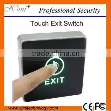 Touch exit button sensor push switch door access control system X11