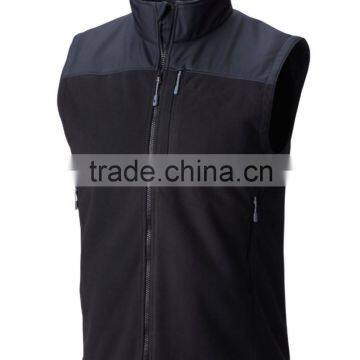 Mens fashion Polartec microfiber fleece sleeveless Vest 2016 man fleece vest