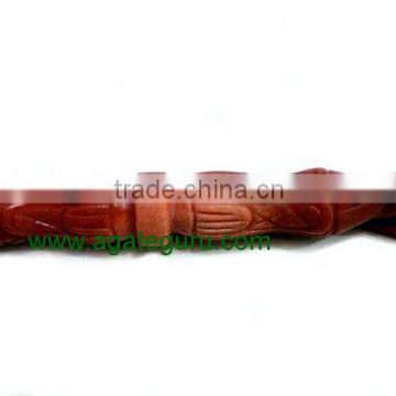 Red Jesper Carved Angel Wands : Wholesale Gemstone