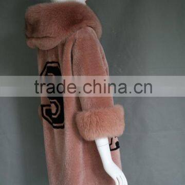 Brand New Shearing Lamb Trend Luxury Lamb Shearing Skin Leather Coat Ladies Long Fur Clothes photo-3