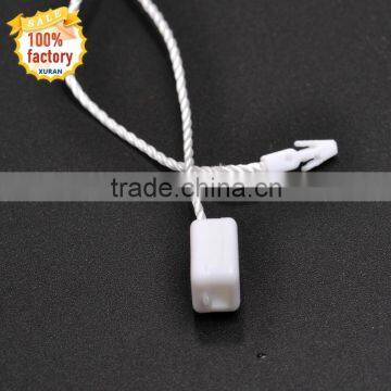 Garment accessories plastic hang tag for clothing/plastic seal tag made in China