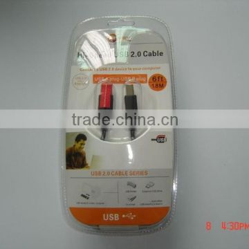 GH12- Custom clear plastic clamshell blister packaging