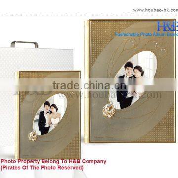 H&B Delicate Crystal Cover Adhesive Photo Album photo-2