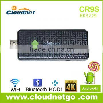 Cheap best MINI PC tv stick CR9S embedded with Android 4.4/use for hotel/office/school library/Home