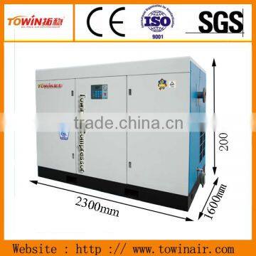 160kw 220hp silent oil free used air compressor for sale