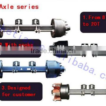 Semi trailer axle/ German bpw type axle with good quality