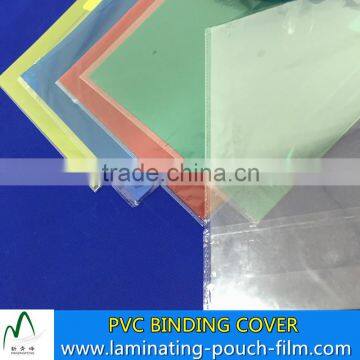 A4 A3 Red Yellow Blue Frosted High Quality Rigid PVC Book Binding Cover Transparent PVC Sheets