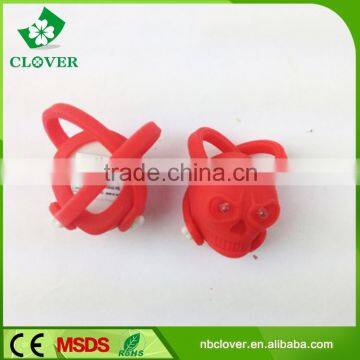 2*CR2032 Battery 2 Led Promotional Silicone Led Bike Front Light