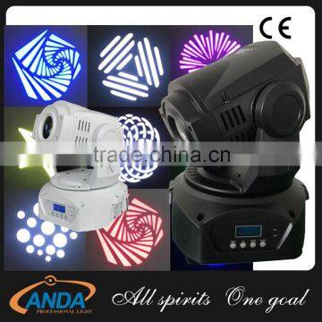 High quality DJ club 30w led mini moving head spot light/dmx lighting for party wedding