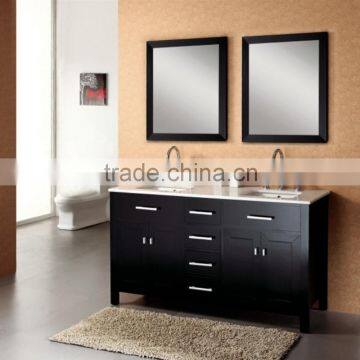 Transitional Single Sink Waterproof Bathroom Wooden Vanity photo-2