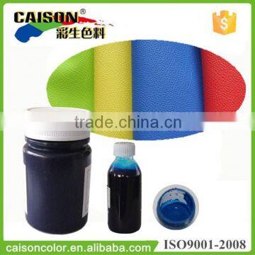 Blue pigment dispersion for PU boots coating