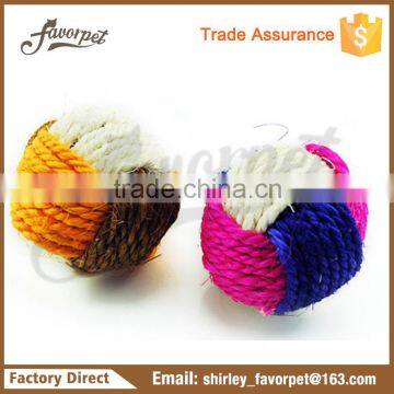 various cotton string cat catch toy