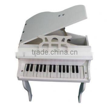 White Piano wooden toy