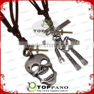 new handmade woven fashion genuine leather bracelet