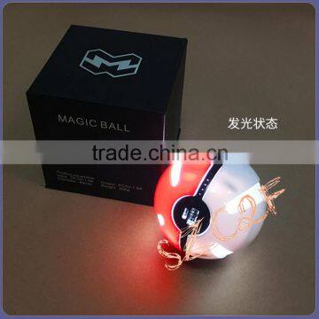 Hot Selling Portable Battery Pokeball Charger 10000mA Pokemon Go Powerbank with LED Light