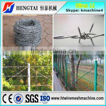 CSA Double Twisted Barbed Wire Fencing Machine engineers overseas aftersales services