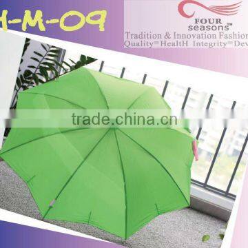3 Folding Green Trendy Umbrella With Cheap Price