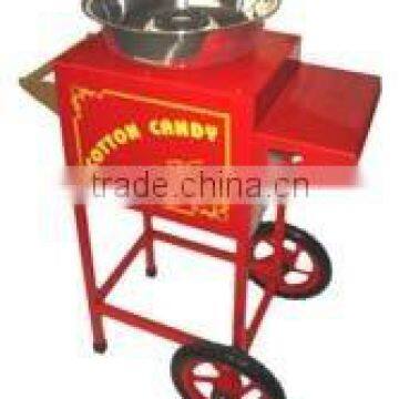 Advantageous push cotton candy machine