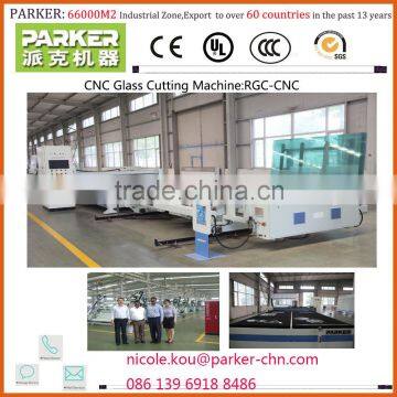 cnc glass cutting machine with optima system italy,cnc glass cutting machine PARKER