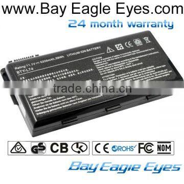 Laptop Battery for MSI A6000 CR600 CR700 CX600 CX700 A5000 BTY-L74 Replacement Battery