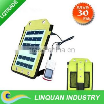 5W solar panel Backpack charger / High efficiency solar panel / Fashion solar energy backpack type charger