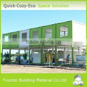 Prefabricated Low Cost Waterproof Container House for Accommodation