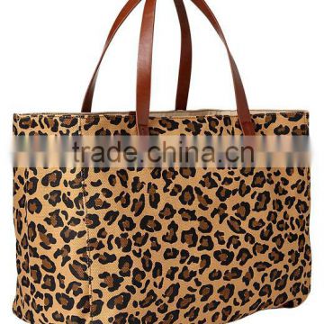 large Printed canvas tote/larger canvas weekender bags