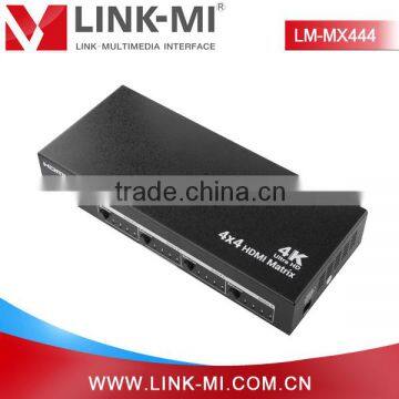 LINK-MI LM-MX444 Ultra HD 4K2K 3D Video Audio 4x4 HDMI Matrix Switcher With RS232 photo-4