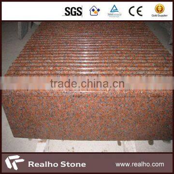 polished chinese maple red granite