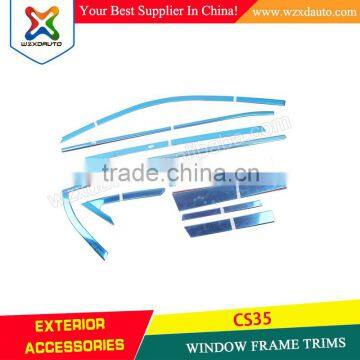 SS WINDOW FRAME TRIMS STREAMER FOR CHANA CHANGAN CS35 2013 2014 2015