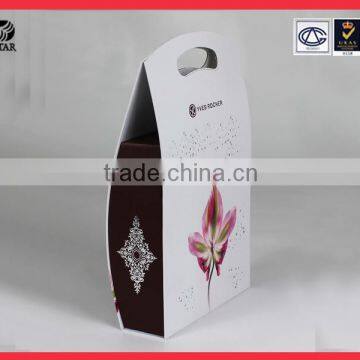 Customized Gift Box Cosmetics Packaging Printing Cardboard Portable Paper Box With Window photo-4