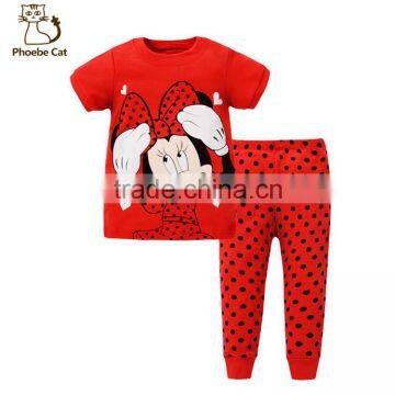 Bulk wholesale short sleeve cheap china kids character clothing wholesale