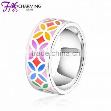 2016 Warmly Colorful Design Value 925 Silver Ring photo-5