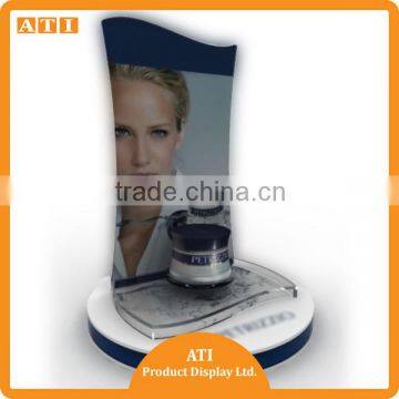 Hongkong ATI high quality hot sale acrylic hand cream display stand